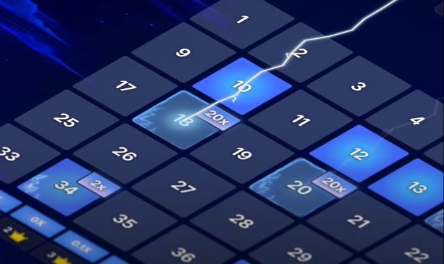 Lightning Keno game screenshot